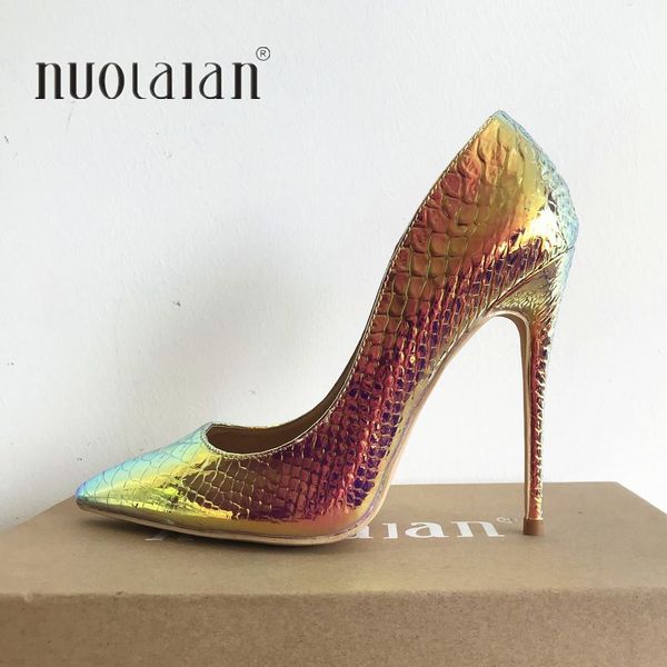 2019 brand women pumps snake printing shoes woman pointed toe high heels shoes luxury designer wedding bridal party sexy, Black
2019 brand women pumps snake printing shoes woman pointed toe high heels shoes luxury designer wedding bridal party sexy, Black