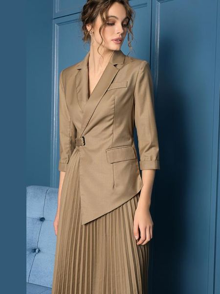suits women 2020 autumn winter luxury long sleeve blazer jacket suit elegant pleated midi dress office lady business work, White;black
suits women 2020 autumn winter luxury long sleeve blazer jacket suit elegant pleated midi dress office lady business work, White;black