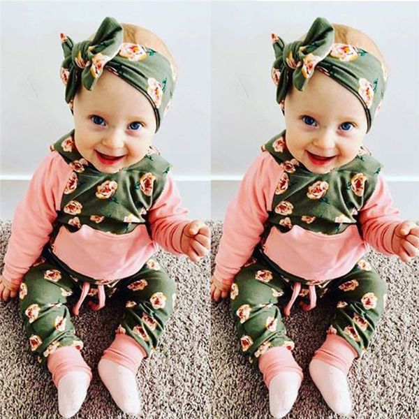 clothing sets toddler baby girls clothes summer long sleeve floral print hooded pants headbands 3pcs outfits set, White
clothing sets toddler baby girls clothes summer long sleeve floral print hooded pants headbands 3pcs outfits set, White