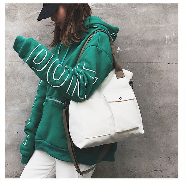 laamei canvas big bag tot female bag student retro casual woman large capacity shoulder solid color shopping lady
laamei canvas big bag tot female bag student retro casual woman large capacity shoulder solid color shopping lady