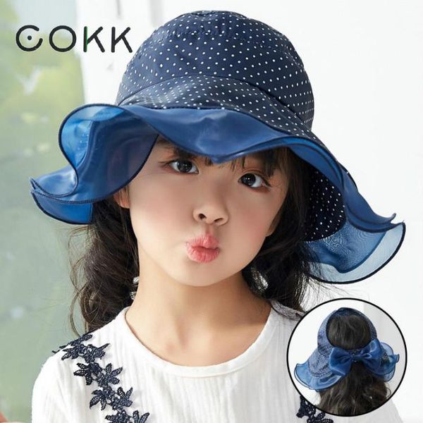 COKK Kids Summer Hats For Children Girls Wide Empty Top Beach Hat Sun Visor Korean Style Dot Seaside Travel Foldable Sweet Bow
COKK Kids Summer Hats For Children Girls Wide Empty Top Beach Hat Sun Visor Korean Style Dot Seaside Travel Foldable Sweet Bow