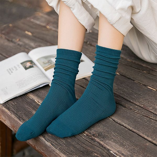 women cotton socks tube socks college style long tube women's autumn winter knee, Black;white
women cotton socks tube socks college style long tube women's autumn winter knee, Black;white