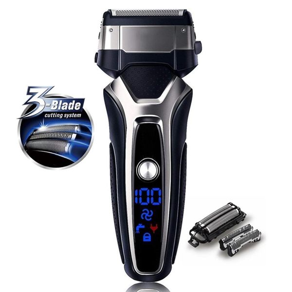 professional wet & dry shaver rechargeable washable electric shaver razor for men beard trimmer shaving machine lcd display
professional wet & dry shaver rechargeable washable electric shaver razor for men beard trimmer shaving machine lcd display