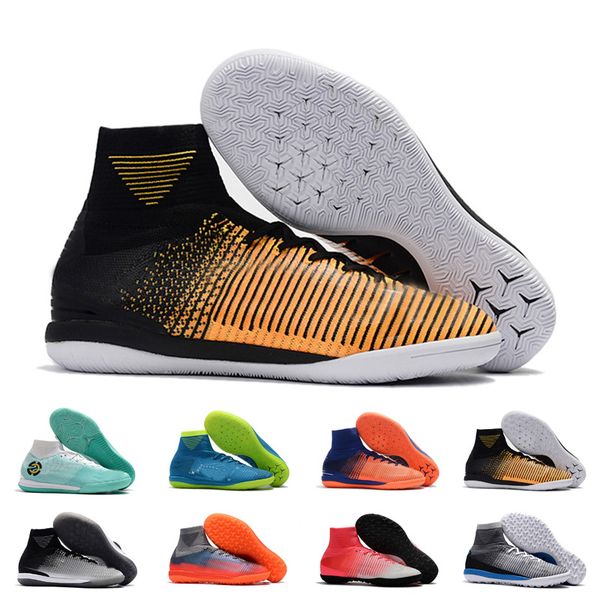 2019 mens ic cleats mercurial superfly high ankle indoor court soccer shoes superflyx cr7 mercurials crampons de football boots 39-45, White;red
2019 mens ic cleats mercurial superfly high ankle indoor court soccer shoes superflyx cr7 mercurials crampons de football boots 39-45, White;red