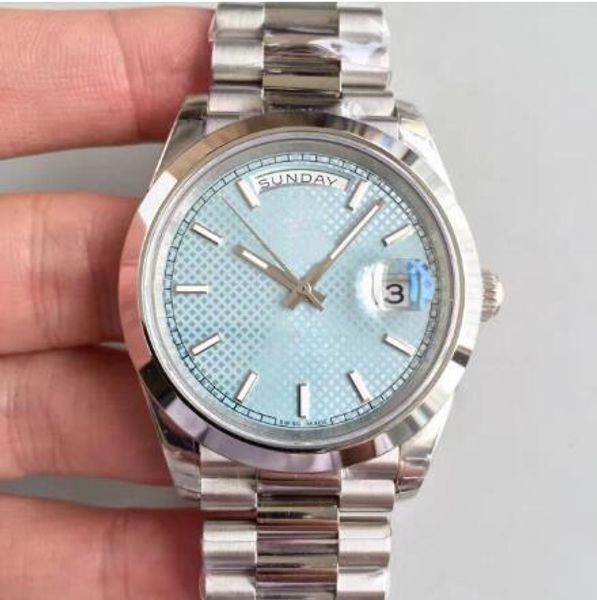 sale classic 2813 automatic movement 40mm ice blue dial sapphire mens watch 228206 date 316l stainless steel strap wristwatch, Slivery;brown
sale classic 2813 automatic movement 40mm ice blue dial sapphire mens watch 228206 date 316l stainless steel strap wristwatch, Slivery;brown