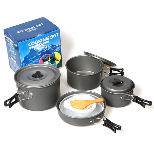 4-5 peoples camping cookware travel tableware outdoor cooking set picnic set backpacking bowl pot pan utensils cutlery
4-5 peoples camping cookware travel tableware outdoor cooking set picnic set backpacking bowl pot pan utensils cutlery