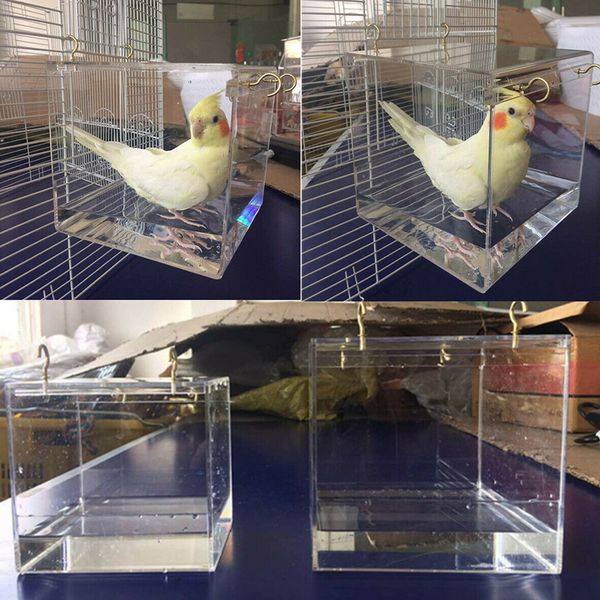 cockatiel shower transparent parakeets pet supplies with hanging hooks portable bird bathtub cage acrylic spacious cleaning
cockatiel shower transparent parakeets pet supplies with hanging hooks portable bird bathtub cage acrylic spacious cleaning