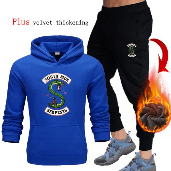 winter two pieces sets thick hoodies printed pullover tracksuit men/women hooded sportswear fitness training hoodies sweatshirts, Black;blue
winter two pieces sets thick hoodies printed pullover tracksuit men/women hooded sportswear fitness training hoodies sweatshirts, Black;blue