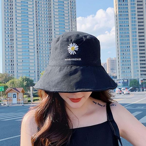 spring women bucket fishing hats sunscreen sun cap little daisies double-sided wear lady fisherman hat, Blue;gray
spring women bucket fishing hats sunscreen sun cap little daisies double-sided wear lady fisherman hat, Blue;gray