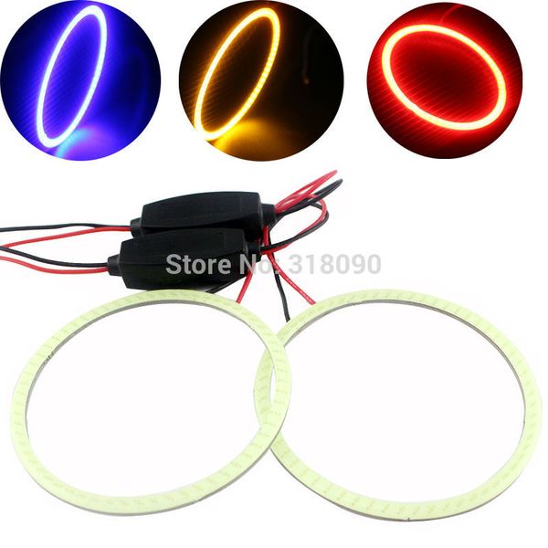 2pieces(1pair) auto halo rings cob 70mm angel eye 12v 24v headlight 60 smd car angel eyes motorcycle 9-30v white red yellow blue
2pieces(1pair) auto halo rings cob 70mm angel eye 12v 24v headlight 60 smd car angel eyes motorcycle 9-30v white red yellow blue