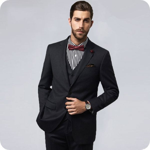 handsome groom wedding tuxedo men suit man blazer jacket notched lapel custom made groomsmen suit latest coat pant designs costume homme, Black;gray
handsome groom wedding tuxedo men suit man blazer jacket notched lapel custom made groomsmen suit latest coat pant designs costume homme, Black;gray