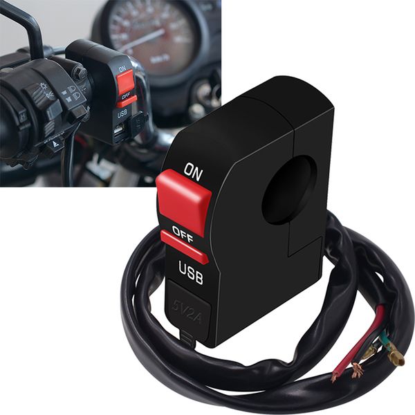 universal motorcycle switch handlebar switches on off button usb car charger for moto motor atv bike dc12v black
universal motorcycle switch handlebar switches on off button usb car charger for moto motor atv bike dc12v black