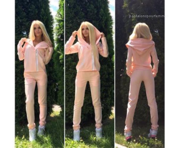 designer tracksuits women hooded 2 piece pants zipper sports long sleeved casual fashion womens tracksuits new solid color, White
designer tracksuits women hooded 2 piece pants zipper sports long sleeved casual fashion womens tracksuits new solid color, White