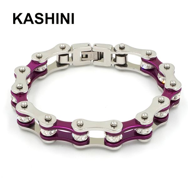 punk purple biker link bracelet women stainless steel 316l link motorcycle chain bracelets jewelry gift for woman wholesale, Black
punk purple biker link bracelet women stainless steel 316l link motorcycle chain bracelets jewelry gift for woman wholesale, Black