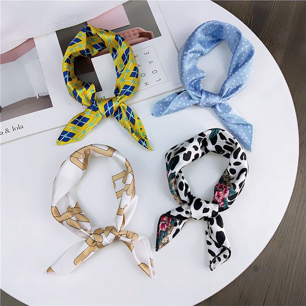 2020 new square women scarf spring silk scarf hair tie for business party elegant small head neck silk stain, Blue;gray
2020 new square women scarf spring silk scarf hair tie for business party elegant small head neck silk stain, Blue;gray