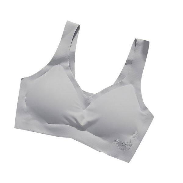 cooling bra ice silk seamless vest no rims sports bra sleep yoga underwear running fitness breathable sports underwear shirt, White;black
cooling bra ice silk seamless vest no rims sports bra sleep yoga underwear running fitness breathable sports underwear shirt, White;black