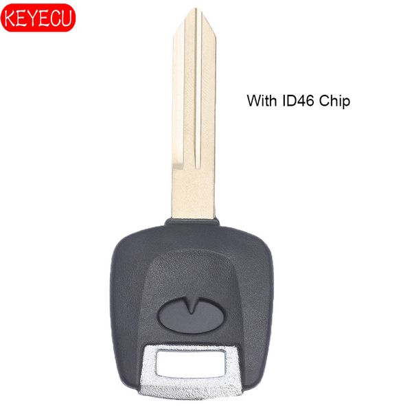 keyecu transponder key id46/4d60 chip key replacement for infiniti g35 qx56 uncut ni04pt
keyecu transponder key id46/4d60 chip key replacement for infiniti g35 qx56 uncut ni04pt