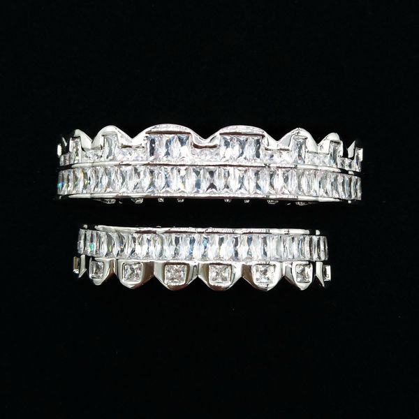 personalized white gold cz cubic zirconia teeth grills hip hop vampire bling fang grillz iced out full diamond tooth cap mens & womens, Black
personalized white gold cz cubic zirconia teeth grills hip hop vampire bling fang grillz iced out full diamond tooth cap mens & womens, Black