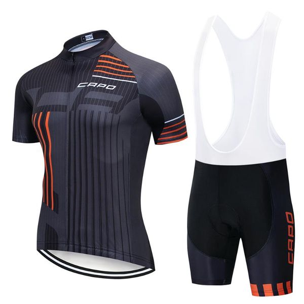 2020 new brand pro team capo cycling jersey ropa ciclismo quick-dry sports jersey cycling clothing cycle bicycle wear racing, Black;blue