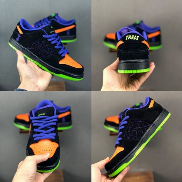 sb dunk low night of mischief halloween men women running shoes trainers trick or treat black total orange court purple volt sport sneakers, White;red
sb dunk low night of mischief halloween men women running shoes trainers trick or treat black total orange court purple volt sport sneakers, White;red