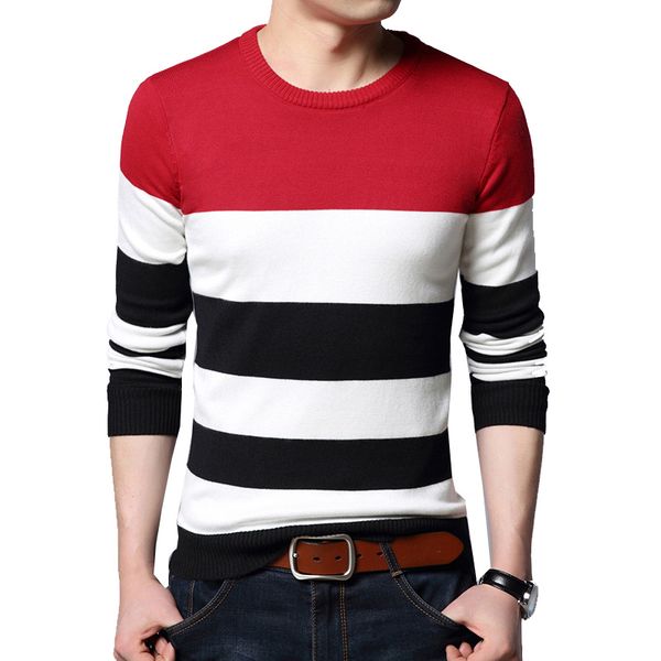 2019 new autumn casual sweater men o-neck slim fit patchwork men sweaters thick pullovers eslite hyun, White;black
2019 new autumn casual sweater men o-neck slim fit patchwork men sweaters thick pullovers eslite hyun, White;black