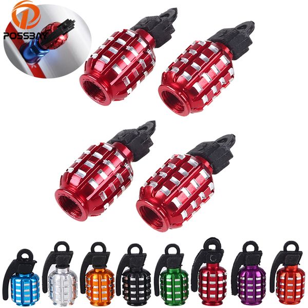 possbay 4x universal car wheel tire valve cap bomb style truck bicycle motorbike car tyre tire valve stem caps cover
possbay 4x universal car wheel tire valve cap bomb style truck bicycle motorbike car tyre tire valve stem caps cover