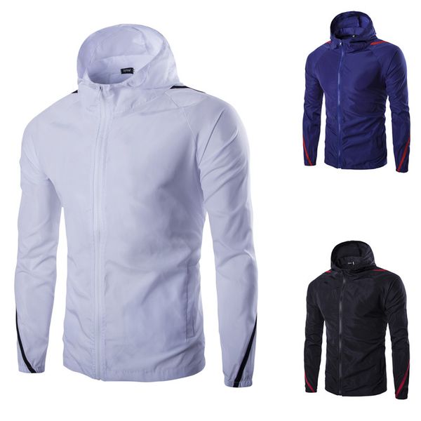 men jackets 2019 spring & summer & autumn fashion active slim pure color sunscreen hooded jackets polyester size m-2xl, Black;brown
men jackets 2019 spring & summer & autumn fashion active slim pure color sunscreen hooded jackets polyester size m-2xl, Black;brown