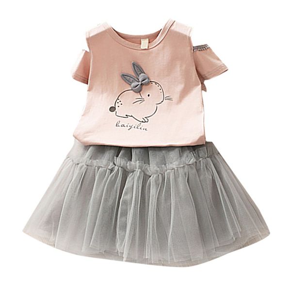 summer girls sets kids girl rabbit pattern casual cotton short sleeve t-shirt+ tutu skirts children 2pcs set newest, White
summer girls sets kids girl rabbit pattern casual cotton short sleeve t-shirt+ tutu skirts children 2pcs set newest, White