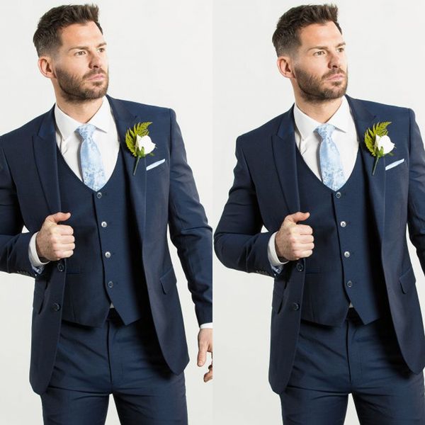 2019 mens wedding tuxedos back vent 3 pieces groom wear pants suits notched lapel two button men formal blazer, Black;gray
2019 mens wedding tuxedos back vent 3 pieces groom wear pants suits notched lapel two button men formal blazer, Black;gray