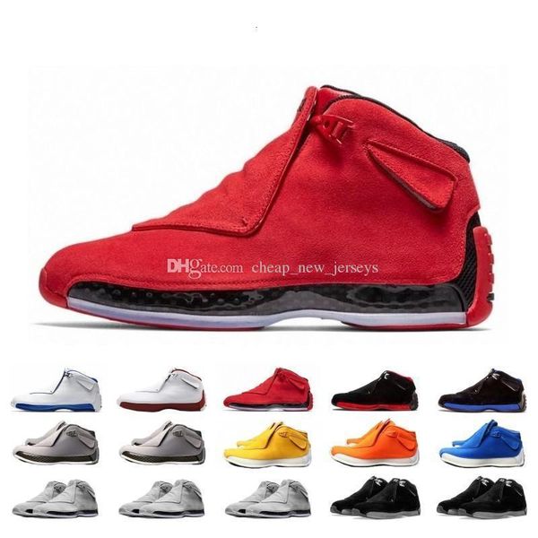 18 red suede mens basketball shoes 18s gym red black sports shoes outdoor sneakers running athletics with box ment boots
18 red suede mens basketball shoes 18s gym red black sports shoes outdoor sneakers running athletics with box ment boots