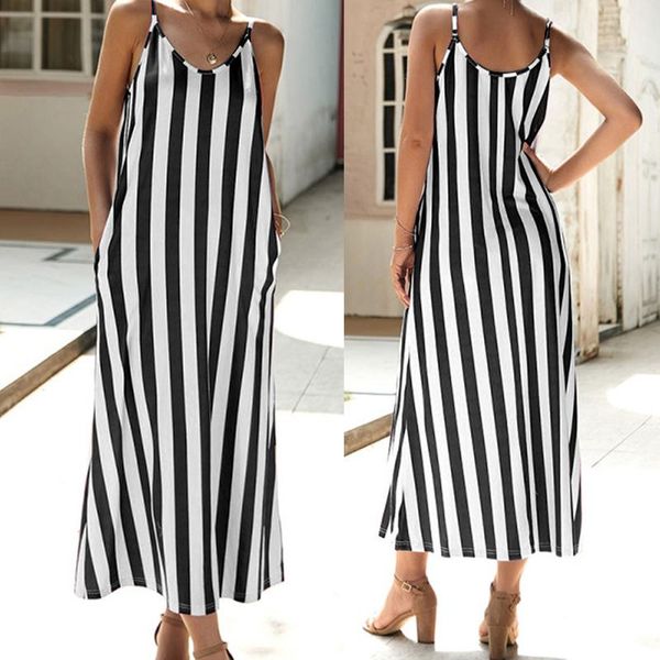 богемский сарафан celmia женщин сексуальный спагетти ремни без рукавов длиной макси платье случайные свободные полосатый лето пляж vestidos, Black;gray
богемский сарафан celmia женщин сексуальный спагетти ремни без рукавов длиной макси платье случайные свободные полосатый лето пляж vestidos, Black;gray