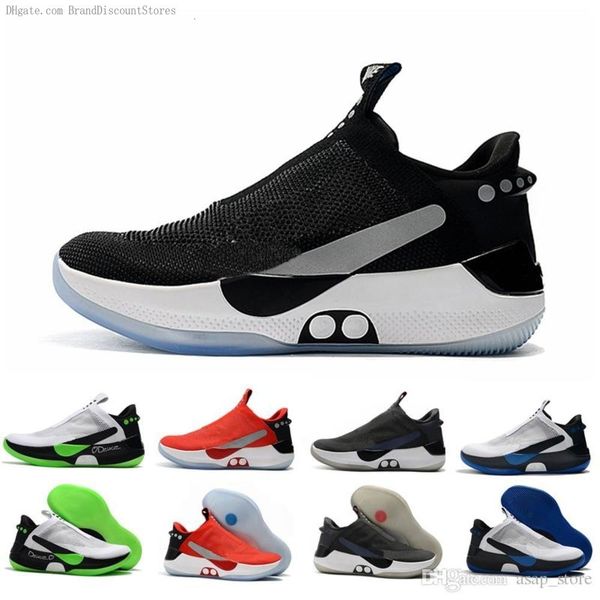 2019 new adapt bb black white pure platinum air mag basketball shoes mags mens back to future sports trainers sneakers chaussures 7-12
2019 new adapt bb black white pure platinum air mag basketball shoes mags mens back to future sports trainers sneakers chaussures 7-12