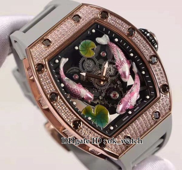 новый стиль 57-01 3d три рыбы набора miyota автоматическая мужские часы розового золота алмазный диск лучшие мужские лучшие спортивные часы, Slivery;brown
новый стиль 57-01 3d три рыбы набора miyota автоматическая мужские часы розового золота алмазный диск лучшие мужские лучшие спортивные часы, Slivery;brown