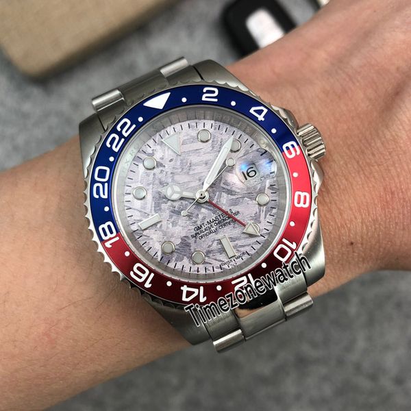 new 40mm gmt 126719 mens watch gray meteorite dial automatic mens watch coke ceramics bezel stainless steel bracelet timezonewatch, Slivery;brown
new 40mm gmt 126719 mens watch gray meteorite dial automatic mens watch coke ceramics bezel stainless steel bracelet timezonewatch, Slivery;brown