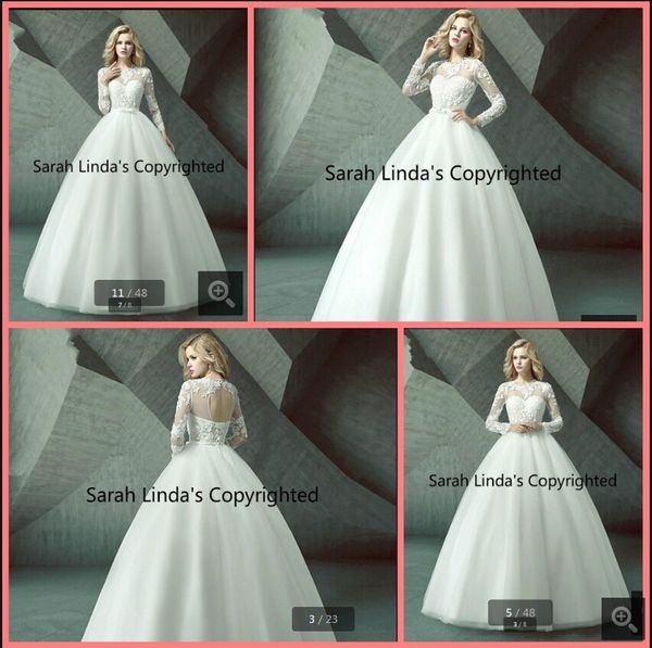 2019 white lace appliques ball gown wedding dress long sleeve hollow back beaded sequins wedding gowns selling
2019 white lace appliques ball gown wedding dress long sleeve hollow back beaded sequins wedding gowns selling