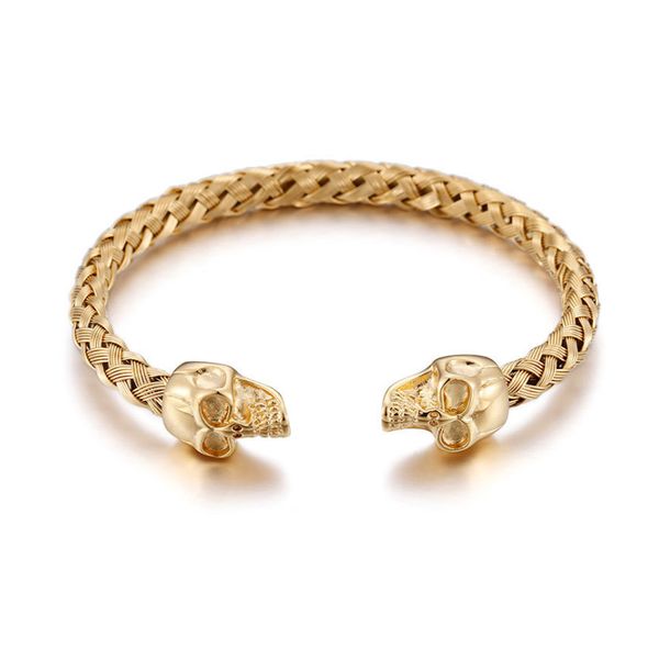 punk wolf head stainless steel bracelet men antique silver gold color skull bracelet men gothic jewelry open bracelet&bangles, Black
punk wolf head stainless steel bracelet men antique silver gold color skull bracelet men gothic jewelry open bracelet&bangles, Black