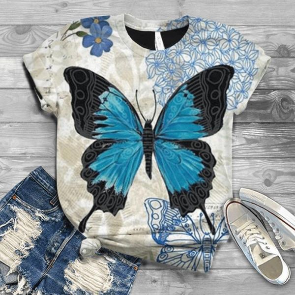 fashion tshirt women plus size short sleeve 3d butterfly printed o-neck tee t-shirt women harajuku t shirt ropa mujer, White
fashion tshirt women plus size short sleeve 3d butterfly printed o-neck tee t-shirt women harajuku t shirt ropa mujer, White