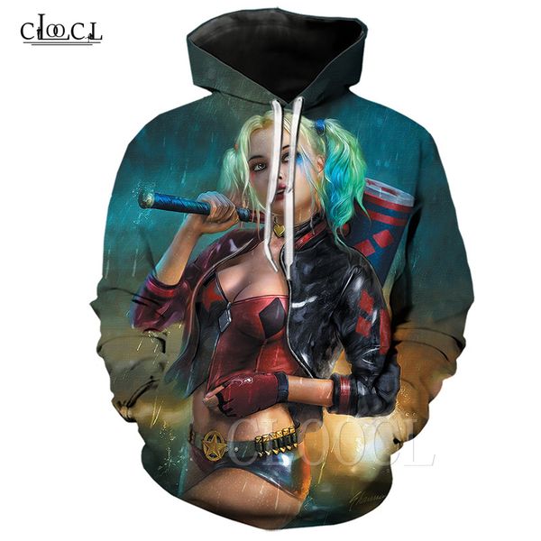 hip hop streetwear аним толстовка мужчины женщина hoody топы толстовка 3d печать harley quinn клоун повседневного harajuku hoodie куртка пал, Black
hip hop streetwear аним толстовка мужчины женщина hoody топы толстовка 3d печать harley quinn клоун повседневного harajuku hoodie куртка пал, Black