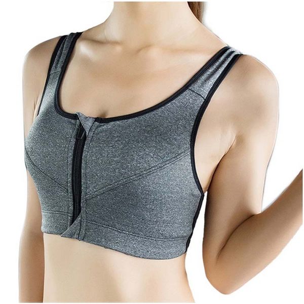 style women wiresports bra high intensity shakeproof gym running tank vest adjustable strap grey s, White;black
style women wiresports bra high intensity shakeproof gym running tank vest adjustable strap grey s, White;black