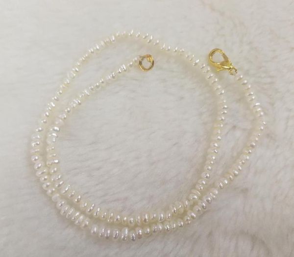 2mm white baroque flat pearl choker necklace gold clasp natural freshwater pearl woman jewelry 14'' 35cm 43cm 17, Golden;silver
2mm white baroque flat pearl choker necklace gold clasp natural freshwater pearl woman jewelry 14'' 35cm 43cm 17, Golden;silver