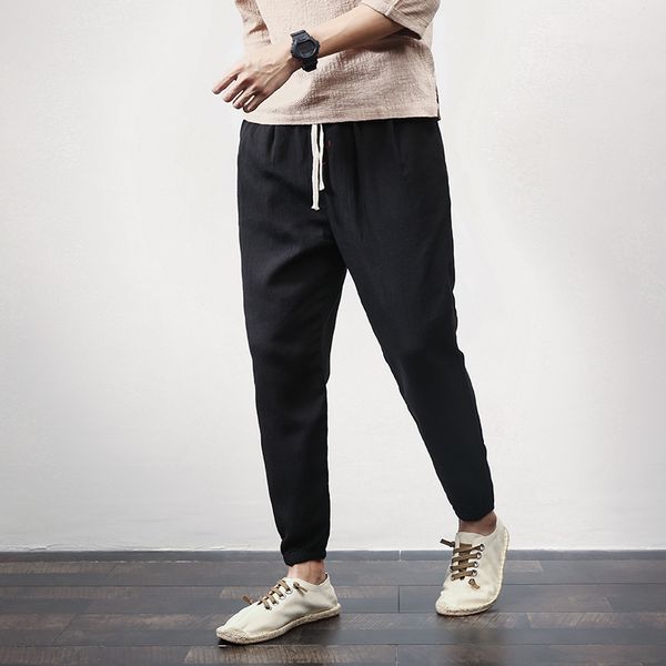 summer designer linen pants men printing casual jogger pants boys cotton linen harem mens jogger male casual summer, Black
summer designer linen pants men printing casual jogger pants boys cotton linen harem mens jogger male casual summer, Black