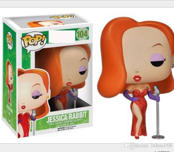 nice1pcs funko pop who framed roger rabbit - jessica rabbit collectable vinyl figure toys
nice1pcs funko pop who framed roger rabbit - jessica rabbit collectable vinyl figure toys