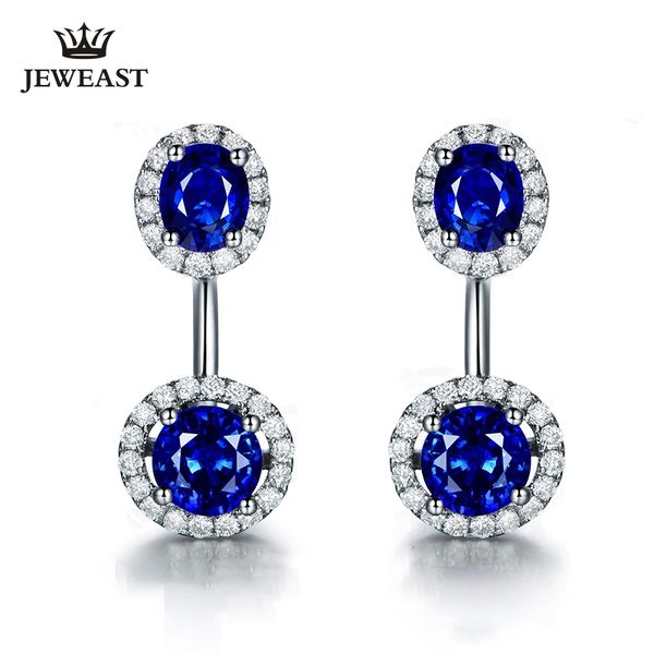 ml natural sapphire 18k pure gold earring real au 750 solid gold earrings diamond trendy fine jewelry sell new 2019, Golden;silver
ml natural sapphire 18k pure gold earring real au 750 solid gold earrings diamond trendy fine jewelry sell new 2019, Golden;silver