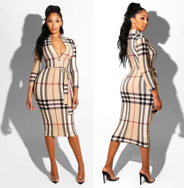 cross-border explosion models europe and the united states foreign trade women's plaid long-sleeved dress nightclub dress belt belt, Black;gray
cross-border explosion models europe and the united states foreign trade women's plaid long-sleeved dress nightclub dress belt belt, Black;gray