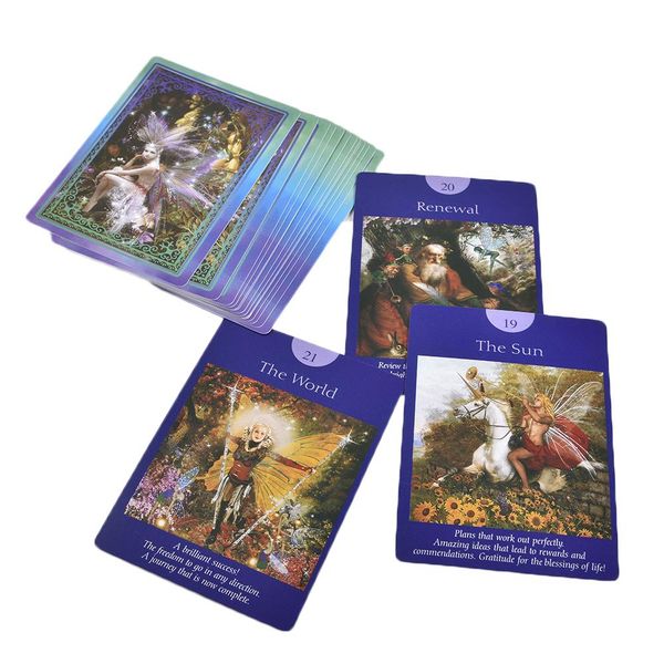 fairy tarot cards: a 78-card deck and guidebook new cards book parent-child interactive game
fairy tarot cards: a 78-card deck and guidebook new cards book parent-child interactive game