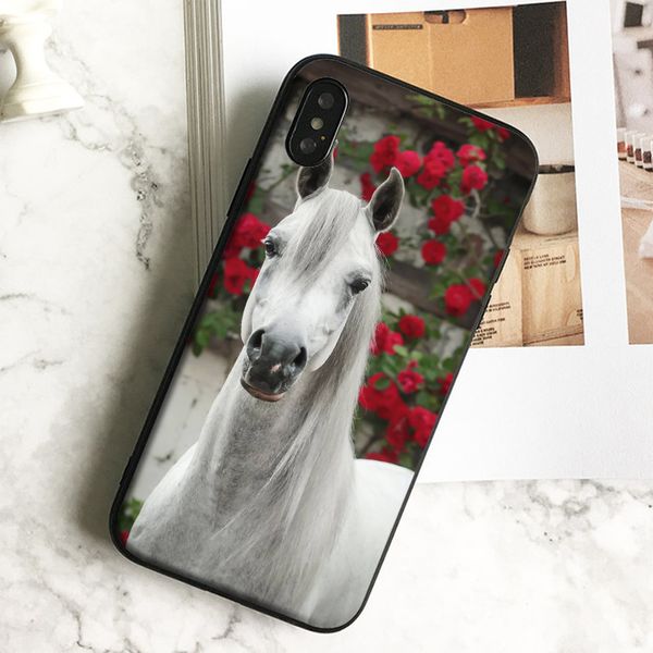 coque luxury white horse roses phone case for iphone 11 pro xs max xr 8 7 6s plus 5 se case soft black tpu silicone cover.
coque luxury white horse roses phone case for iphone 11 pro xs max xr 8 7 6s plus 5 se case soft black tpu silicone cover.