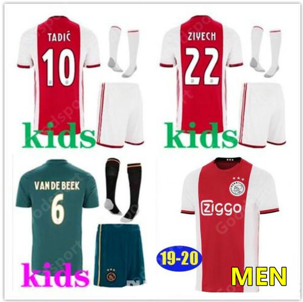 2019 2020 ajax fc трикотажные изделия футбола дома детские комплекты 7 neres 10 тадич 4 de ligt 22 ziyech футбол рубашка мужчины calcio fute, Black
2019 2020 ajax fc трикотажные изделия футбола дома детские комплекты 7 neres 10 тадич 4 de ligt 22 ziyech футбол рубашка мужчины calcio fute, Black