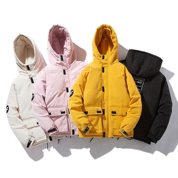zollrfea winter parkas coat men short style puffer jacket thicking warm male parka jackets outwear cotton padded hooded coat, Black
zollrfea winter parkas coat men short style puffer jacket thicking warm male parka jackets outwear cotton padded hooded coat, Black