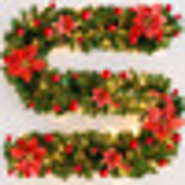 2.7m/9ft artificial christmas fireplace garland wreath fake pine tree ornament gold / pink / blue red fireplace ornament
2.7m/9ft artificial christmas fireplace garland wreath fake pine tree ornament gold / pink / blue red fireplace ornament
