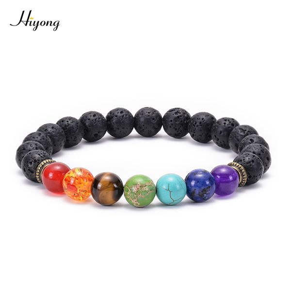 hiyony 7 chakra bracelet man black matte lava healing balance beads reiki buddha prayer natural stone yoga bracelet for women
hiyony 7 chakra bracelet man black matte lava healing balance beads reiki buddha prayer natural stone yoga bracelet for women